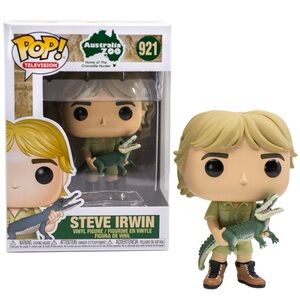 Funko Pop Australia Zoo Steve Irwin with Crocodile Figure